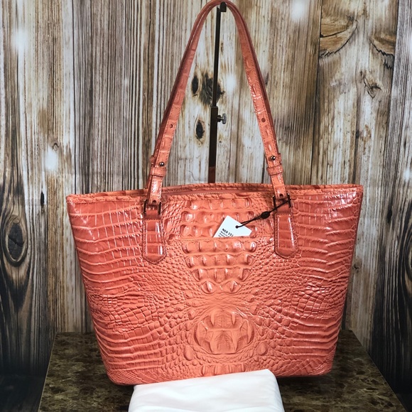 Brahmin Medium Asher Poppy Melbourne NWT - Picture 3 of 6
